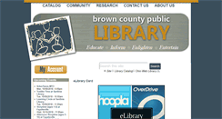 Desktop Screenshot of browncountypubliclibrary.org